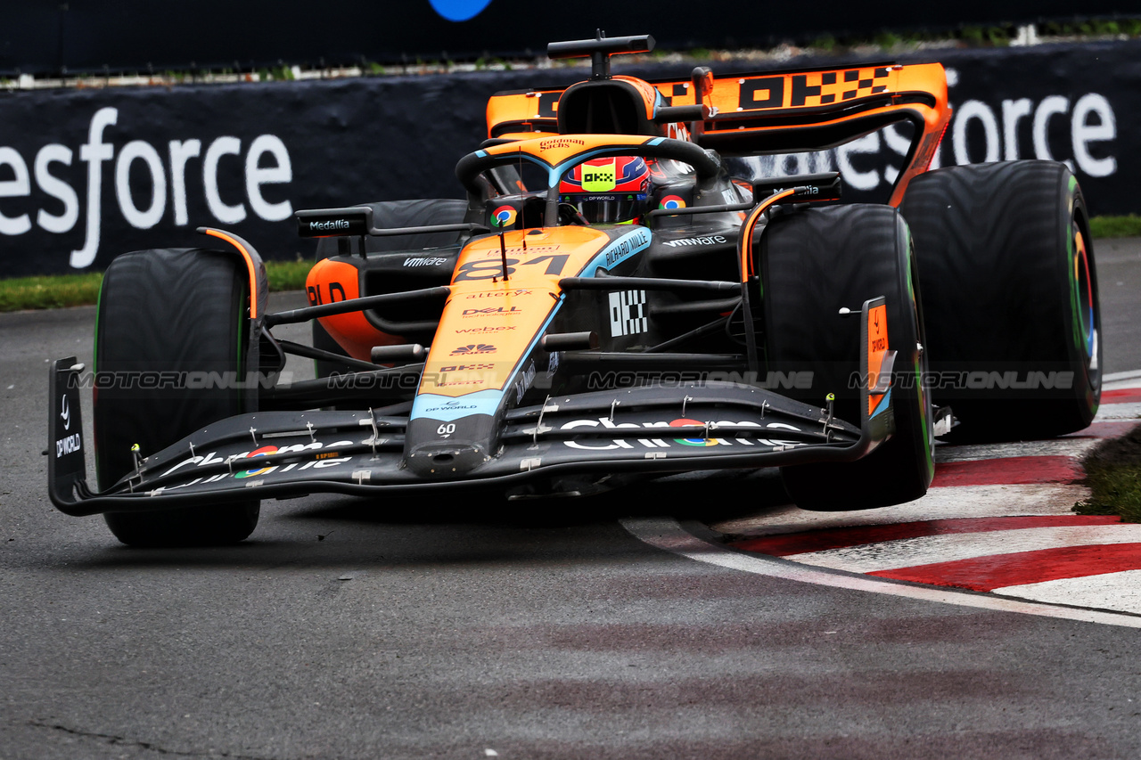 GP CANADA, Oscar Piastri (AUS) McLaren MCL60.

17.06.2023. Formula 1 World Championship, Rd 9, Canadian Grand Prix, Montreal, Canada, Qualifiche Day.

 - www.xpbimages.com, EMail: requests@xpbimages.com © Copyright: Coates / XPB Images