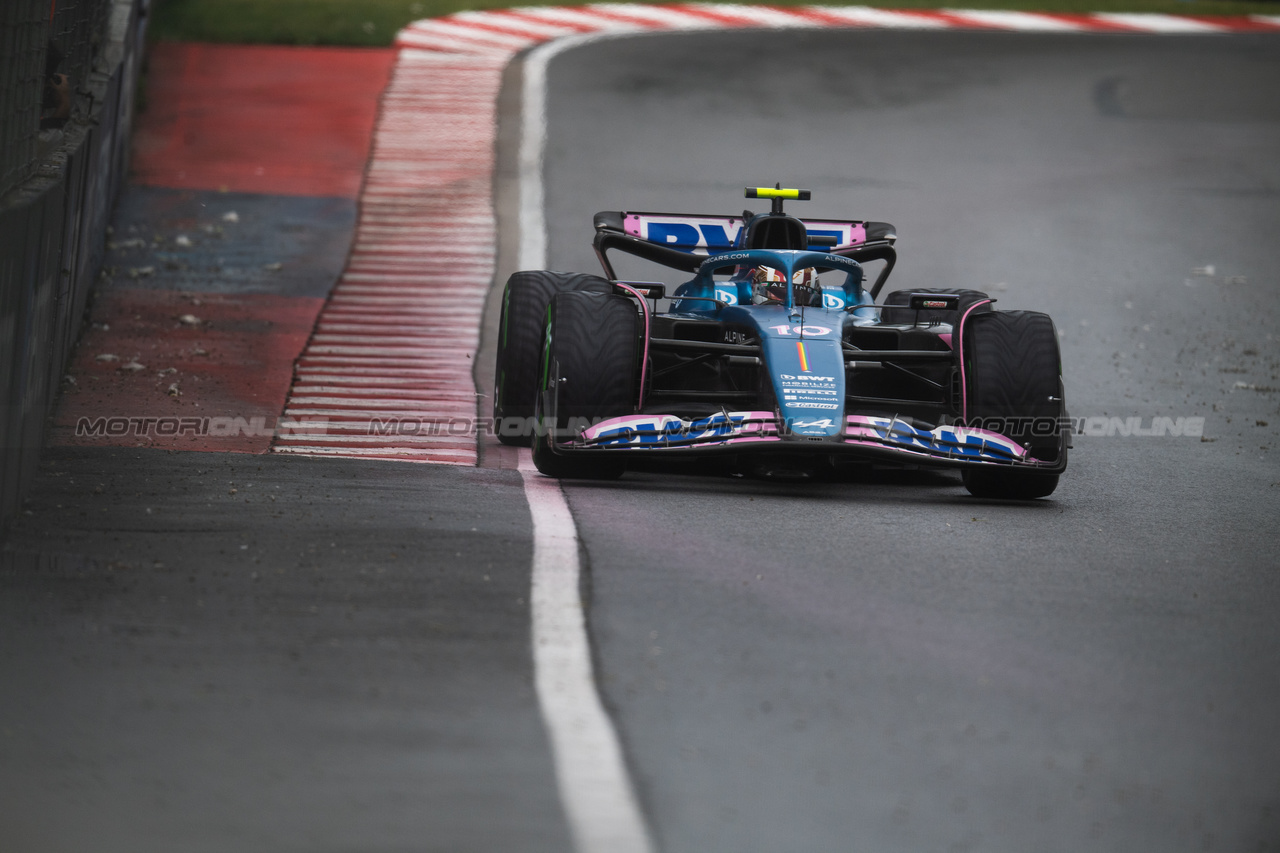 GP CANADA, Pierre Gasly (FRA) Alpine F1 Team A523.

17.06.2023. Formula 1 World Championship, Rd 9, Canadian Grand Prix, Montreal, Canada, Qualifiche Day.

- www.xpbimages.com, EMail: requests@xpbimages.com © Copyright: Price / XPB Images