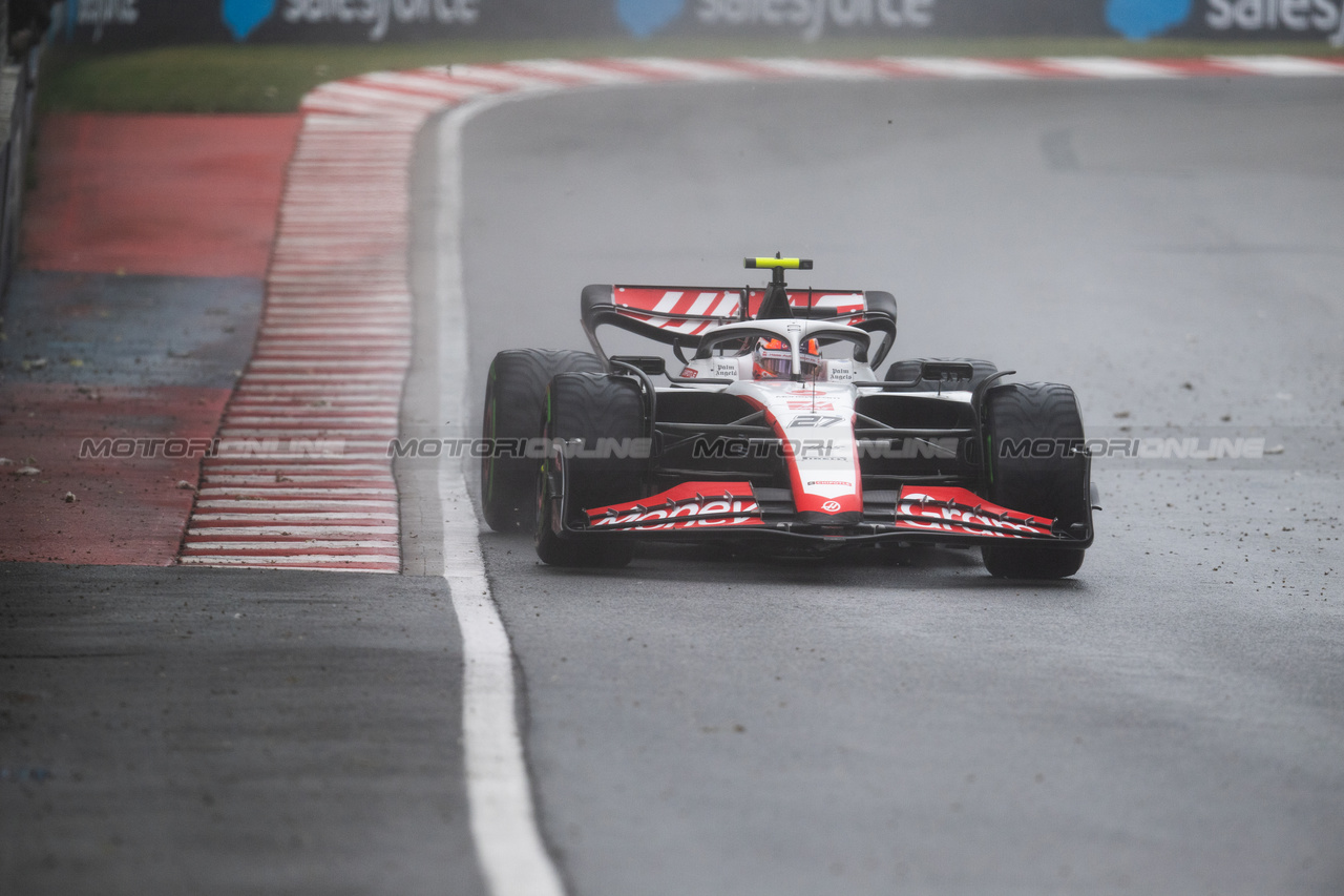 GP CANADA, Nico Hulkenberg (GER) Haas VF-23.

17.06.2023. Formula 1 World Championship, Rd 9, Canadian Grand Prix, Montreal, Canada, Qualifiche Day.

- www.xpbimages.com, EMail: requests@xpbimages.com © Copyright: Price / XPB Images