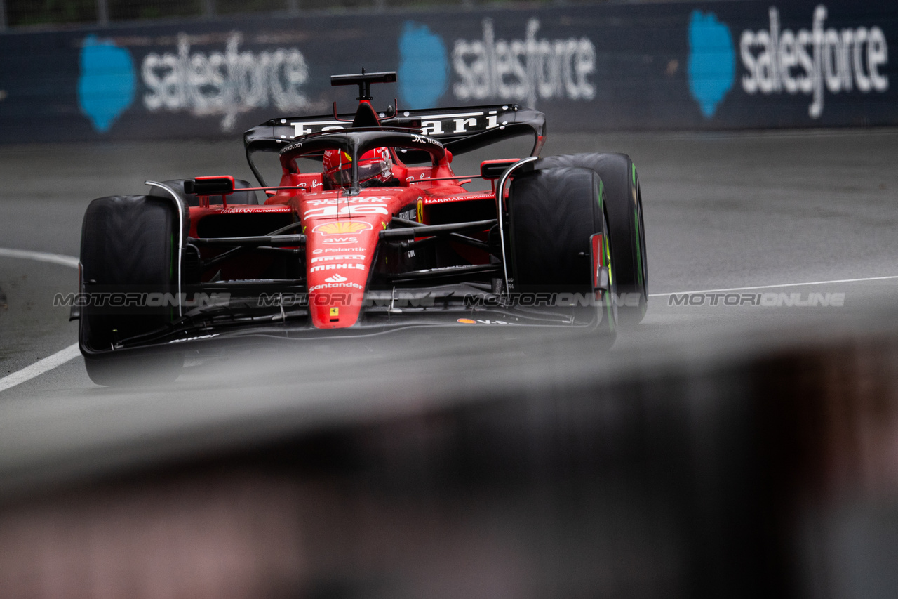 GP CANADA, Charles Leclerc (MON) Ferrari SF-23.

17.06.2023. Formula 1 World Championship, Rd 9, Canadian Grand Prix, Montreal, Canada, Qualifiche Day.

- www.xpbimages.com, EMail: requests@xpbimages.com © Copyright: Price / XPB Images