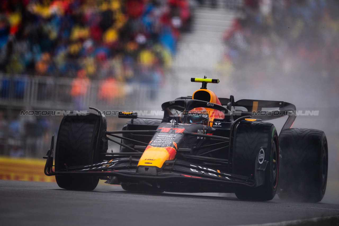 GP CANADA, Sergio Perez (MEX) Red Bull Racing RB19.

17.06.2023. Formula 1 World Championship, Rd 9, Canadian Grand Prix, Montreal, Canada, Qualifiche Day.

- www.xpbimages.com, EMail: requests@xpbimages.com © Copyright: Price / XPB Images