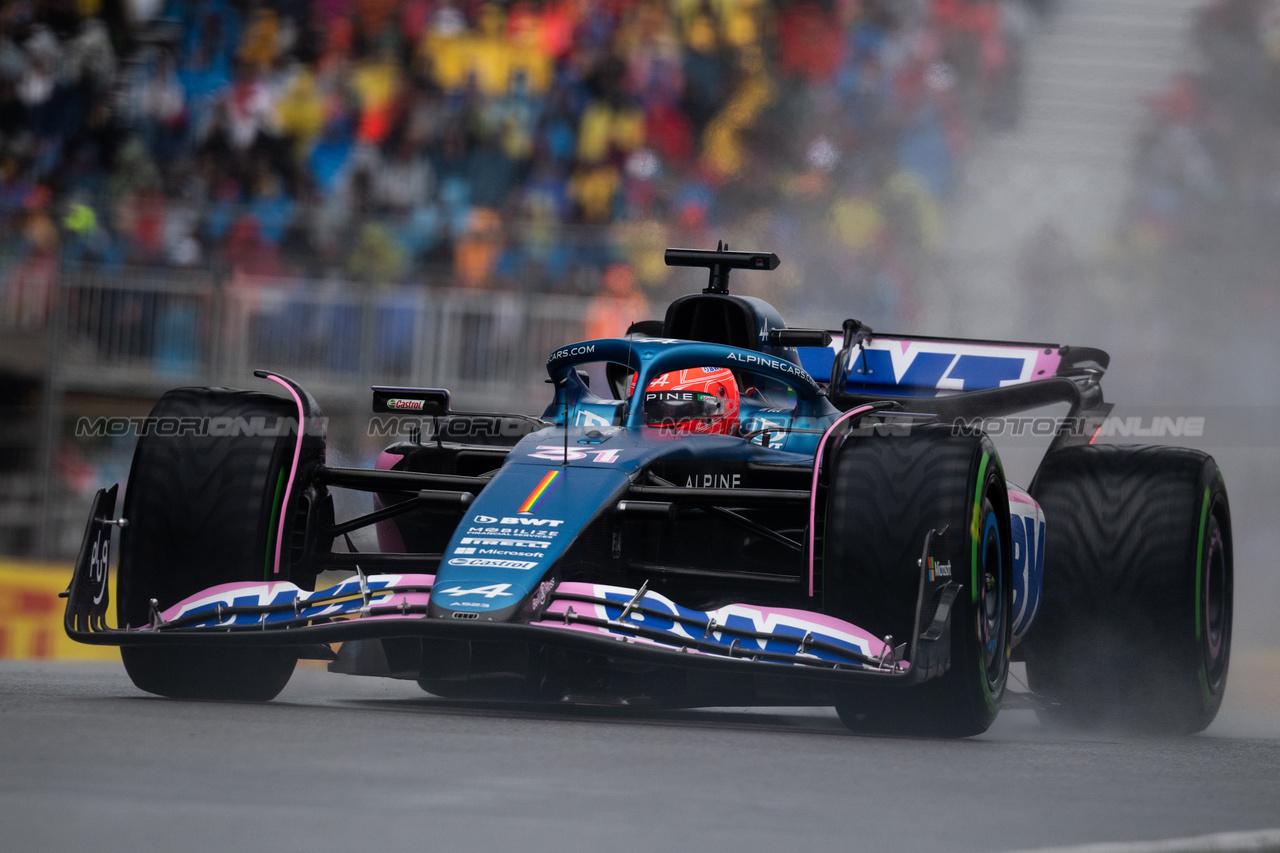 GP CANADA, Esteban Ocon (FRA) Alpine F1 Team A523.

17.06.2023. Formula 1 World Championship, Rd 9, Canadian Grand Prix, Montreal, Canada, Qualifiche Day.

- www.xpbimages.com, EMail: requests@xpbimages.com © Copyright: Price / XPB Images