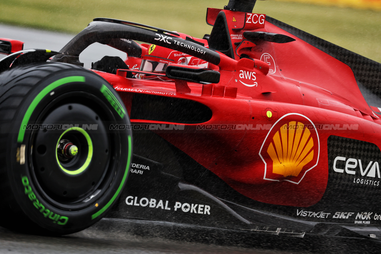 GP CANADA, Charles Leclerc (MON) Ferrari SF-23.

17.06.2023. Formula 1 World Championship, Rd 9, Canadian Grand Prix, Montreal, Canada, Qualifiche Day.

- www.xpbimages.com, EMail: requests@xpbimages.com © Copyright: Bearne / XPB Images