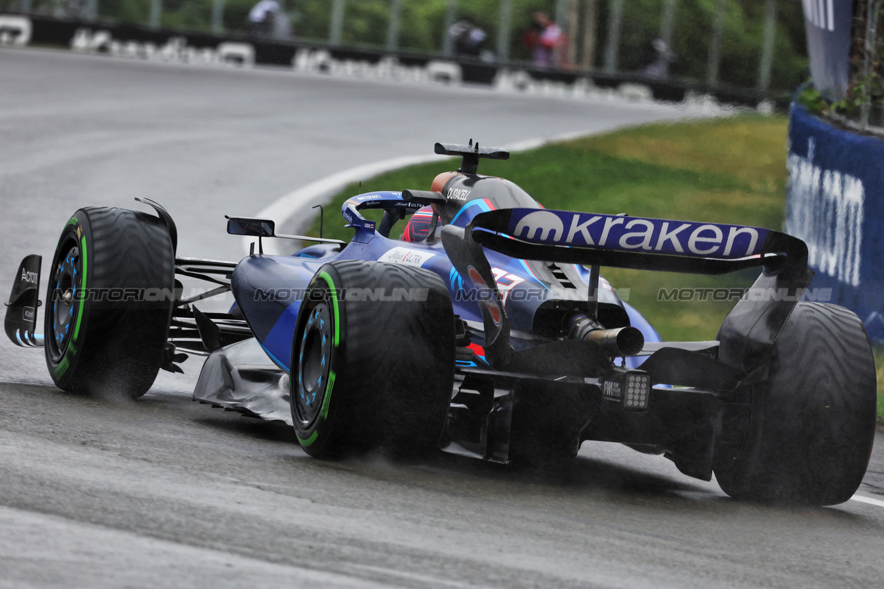 GP CANADA, Alexander Albon (THA) Williams Racing FW45.

17.06.2023. Formula 1 World Championship, Rd 9, Canadian Grand Prix, Montreal, Canada, Qualifiche Day.

- www.xpbimages.com, EMail: requests@xpbimages.com © Copyright: Bearne / XPB Images