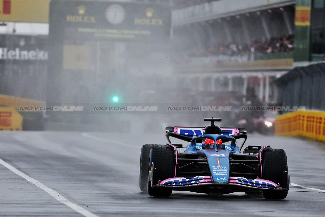 GP CANADA, Esteban Ocon (FRA) Alpine F1 Team A523.

17.06.2023. Formula 1 World Championship, Rd 9, Canadian Grand Prix, Montreal, Canada, Qualifiche Day.

- www.xpbimages.com, EMail: requests@xpbimages.com © Copyright: Bearne / XPB Images