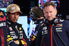 GP CANADA, (L to R): Sergio Perez (MEX) Red Bull Racing e Christian Horner (GBR) Red Bull Racing Team Principal.
17.06.2023. Formula 1 World Championship, Rd 9, Canadian Grand Prix, Montreal, Canada, Qualifiche Day.
- www.xpbimages.com, EMail: requests@xpbimages.com © Copyright: Batchelor / XPB Images
