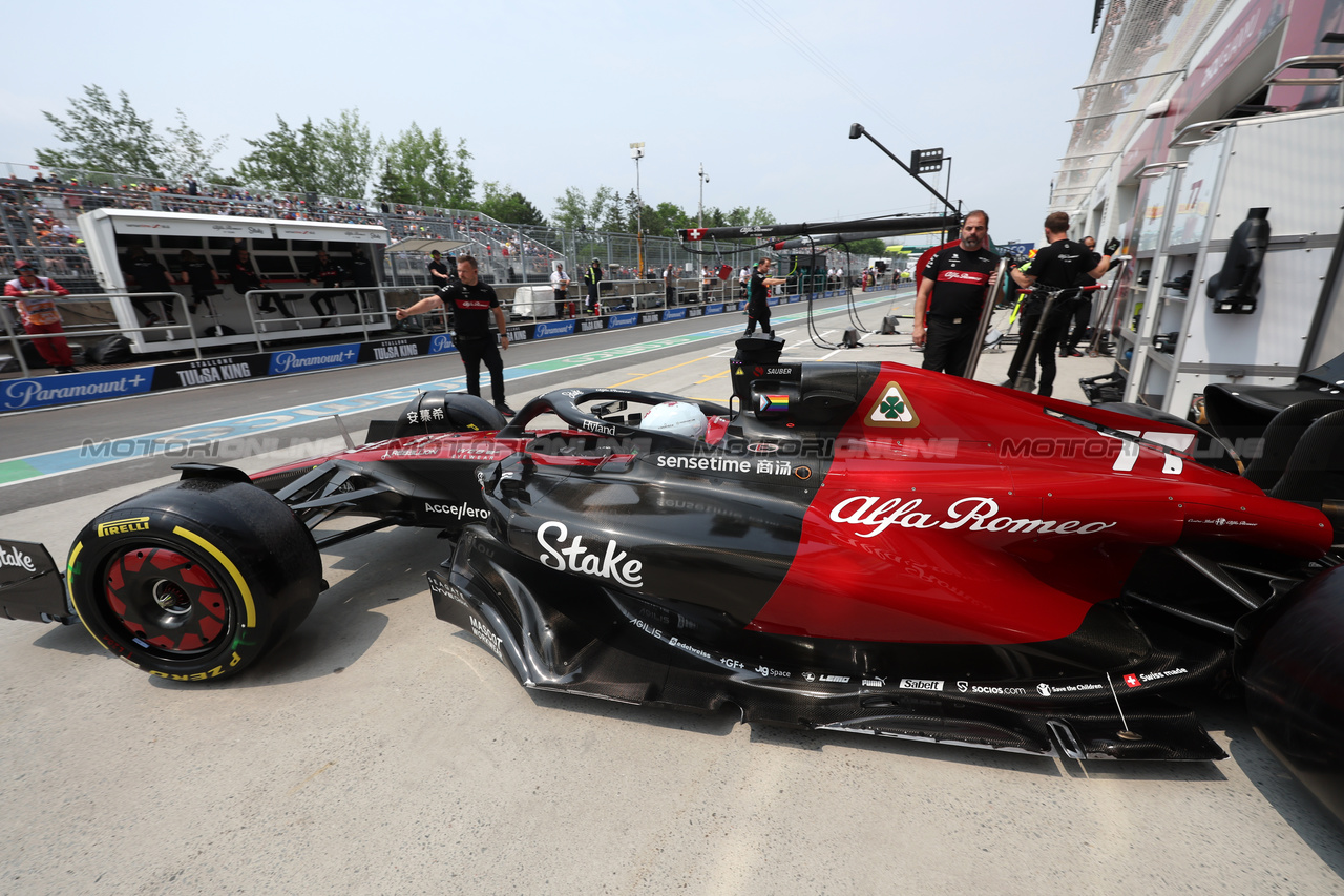 GP CANADA, Valtteri Bottas (FIN) Alfa Romeo F1 Team C43 leaves the pits.

16.06.2023. Formula 1 World Championship, Rd 9, Canadian Grand Prix, Montreal, Canada, Practice Day.

- www.xpbimages.com, EMail: requests@xpbimages.com © Copyright: Bearne / XPB Images