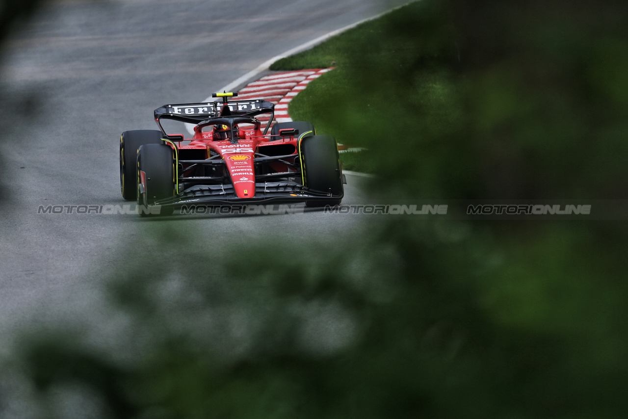 GP CANADA, Carlos Sainz Jr (ESP) Ferrari SF-23.

16.06.2023. Formula 1 World Championship, Rd 9, Canadian Grand Prix, Montreal, Canada, Practice Day.

- www.xpbimages.com, EMail: requests@xpbimages.com © Copyright: Price / XPB Images