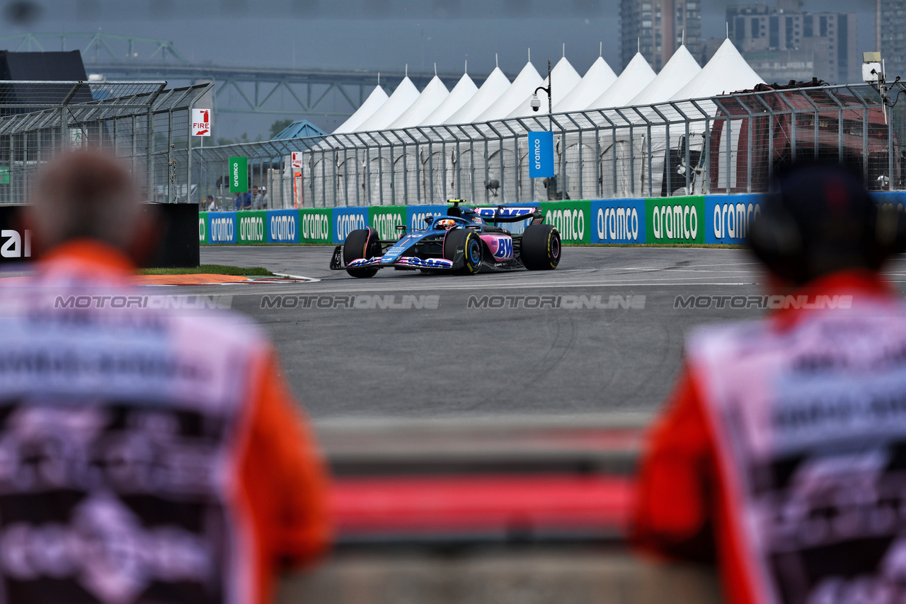 GP CANADA, Pierre Gasly (FRA) Alpine F1 Team A523.

16.06.2023. Formula 1 World Championship, Rd 9, Canadian Grand Prix, Montreal, Canada, Practice Day.

- www.xpbimages.com, EMail: requests@xpbimages.com © Copyright: Batchelor / XPB Images