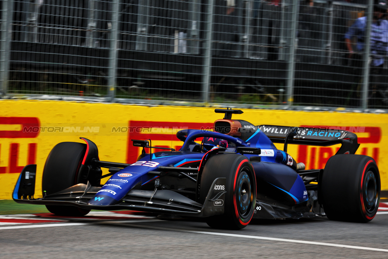 GP CANADA, Alexander Albon (THA) Williams Racing FW45.

16.06.2023. Formula 1 World Championship, Rd 9, Canadian Grand Prix, Montreal, Canada, Practice Day.

- www.xpbimages.com, EMail: requests@xpbimages.com © Copyright: Batchelor / XPB Images