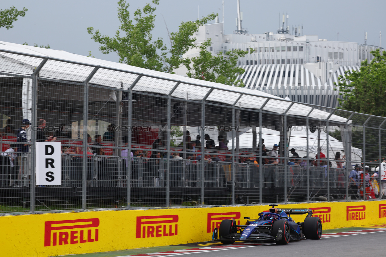 GP CANADA, Alexander Albon (THA) Williams Racing FW45.

16.06.2023. Formula 1 World Championship, Rd 9, Canadian Grand Prix, Montreal, Canada, Practice Day.

- www.xpbimages.com, EMail: requests@xpbimages.com © Copyright: Batchelor / XPB Images
