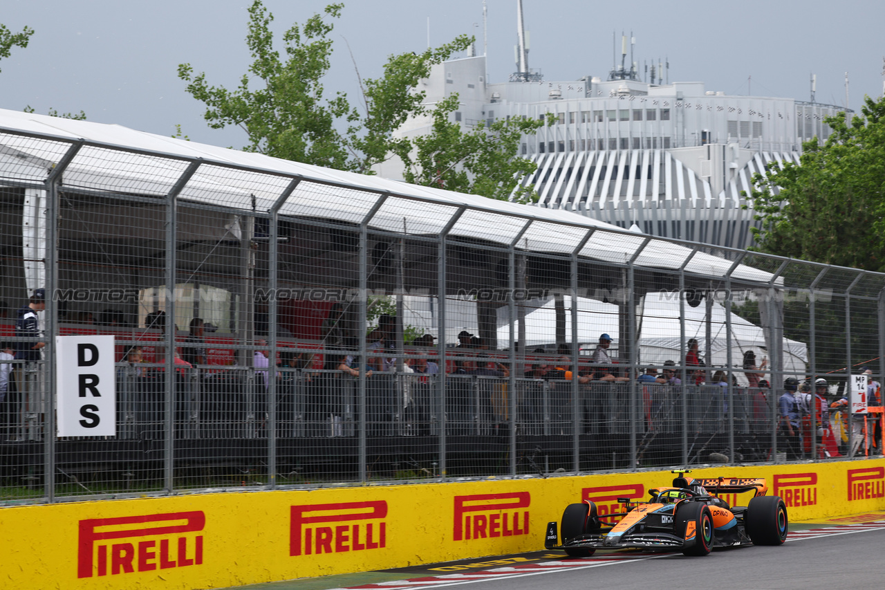 GP CANADA, Lando Norris (GBR) McLaren MCL60.

16.06.2023. Formula 1 World Championship, Rd 9, Canadian Grand Prix, Montreal, Canada, Practice Day.

- www.xpbimages.com, EMail: requests@xpbimages.com © Copyright: Batchelor / XPB Images
