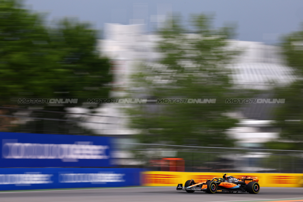 GP CANADA, Lando Norris (GBR) McLaren MCL60.

16.06.2023. Formula 1 World Championship, Rd 9, Canadian Grand Prix, Montreal, Canada, Practice Day.

- www.xpbimages.com, EMail: requests@xpbimages.com © Copyright: Batchelor / XPB Images