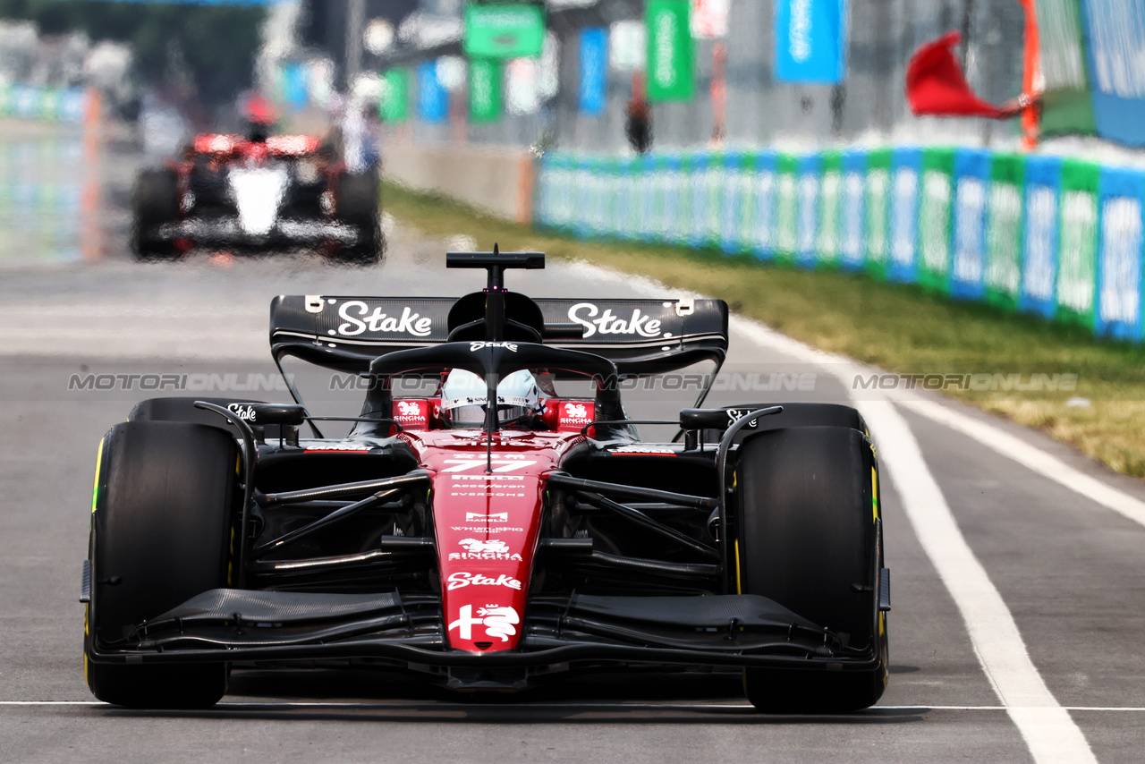 GP CANADA, Valtteri Bottas (FIN) Alfa Romeo F1 Team C43.

16.06.2023. Formula 1 World Championship, Rd 9, Canadian Grand Prix, Montreal, Canada, Practice Day.

 - www.xpbimages.com, EMail: requests@xpbimages.com © Copyright: Coates / XPB Images