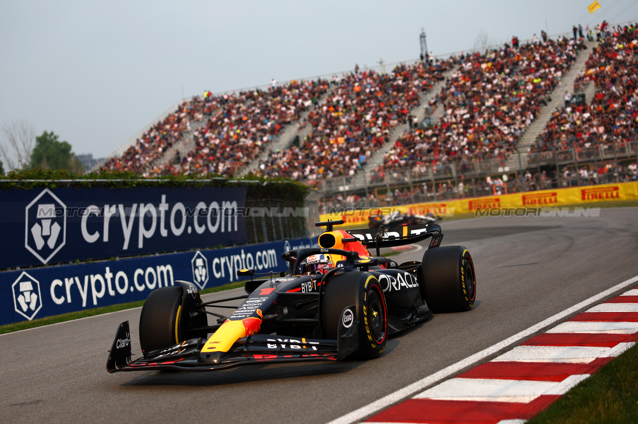 GP CANADA, Max Verstappen (NLD), Red Bull Racing 
16.06.2023. Formula 1 World Championship, Rd 9, Canadian Grand Prix, Montreal, Canada, Practice Day.
- www.xpbimages.com, EMail: requests@xpbimages.com © Copyright: Charniaux / XPB Images