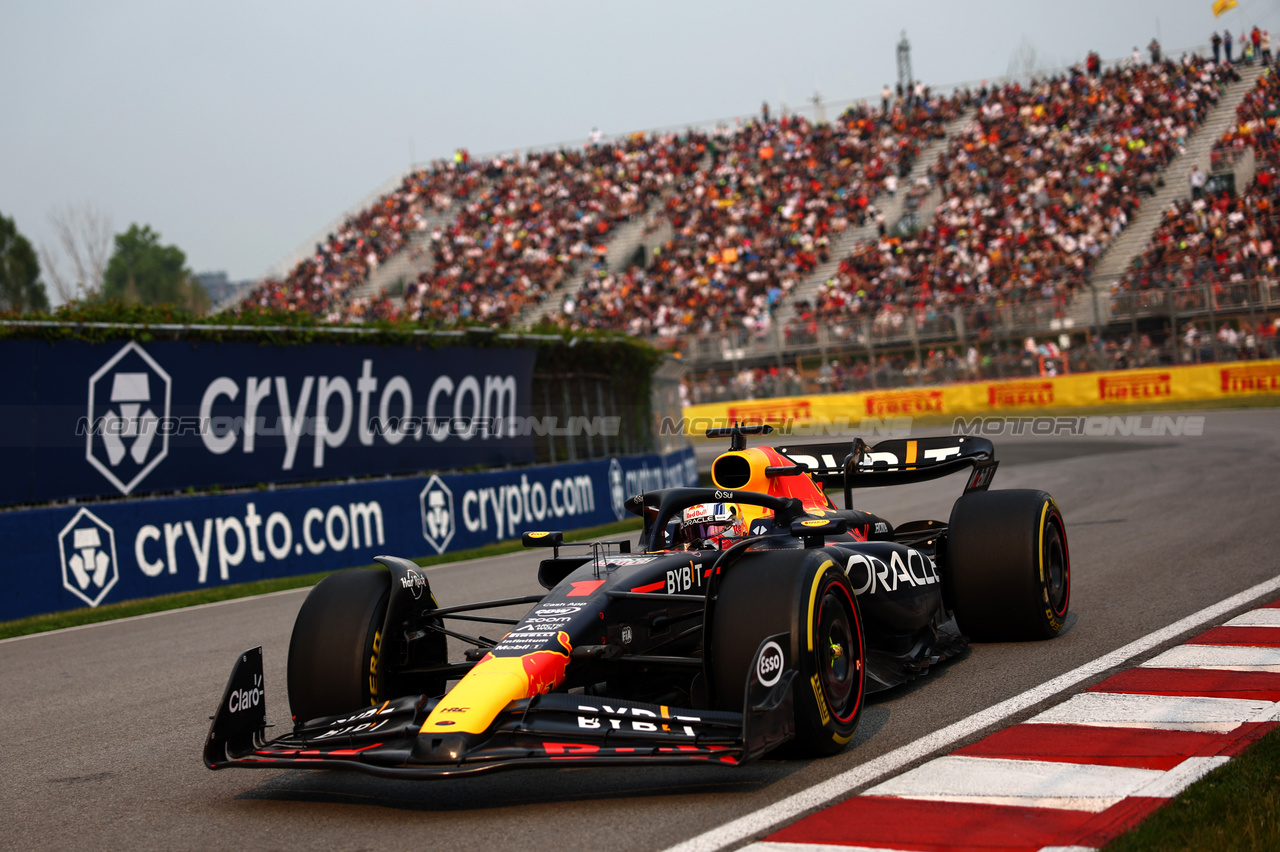 GP CANADA, Max Verstappen (NLD), Red Bull Racing 
16.06.2023. Formula 1 World Championship, Rd 9, Canadian Grand Prix, Montreal, Canada, Practice Day.
- www.xpbimages.com, EMail: requests@xpbimages.com © Copyright: Charniaux / XPB Images