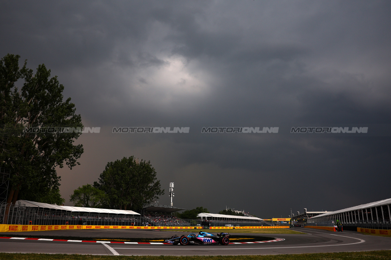 GP CANADA, Pierre Gasly (FRA), Alpine F1 Team 
16.06.2023. Formula 1 World Championship, Rd 9, Canadian Grand Prix, Montreal, Canada, Practice Day.
- www.xpbimages.com, EMail: requests@xpbimages.com © Copyright: Charniaux / XPB Images