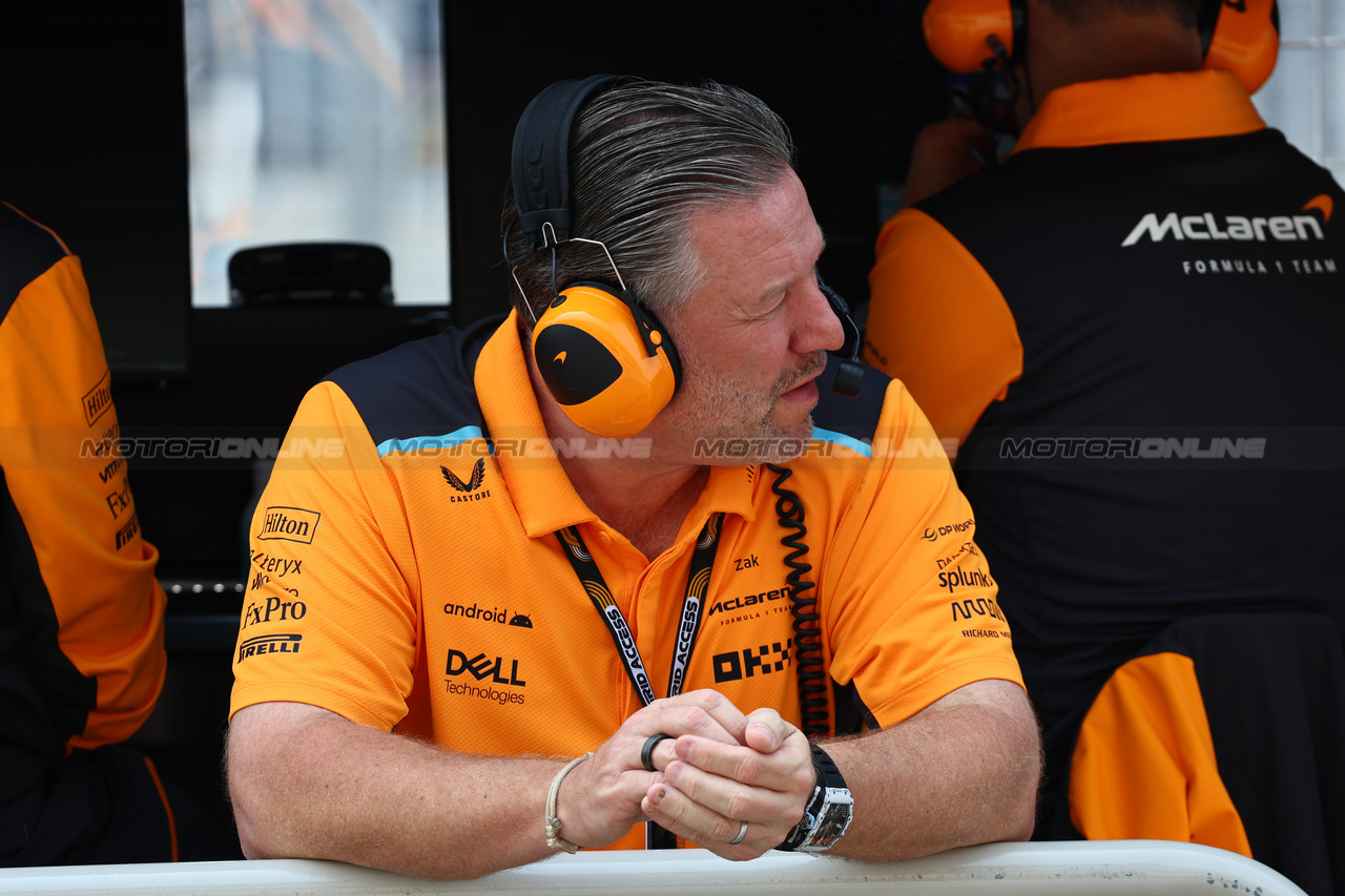 GP CANADA, Zak Brown (USA) McLaren Executive Director.

16.06.2023. Formula 1 World Championship, Rd 9, Canadian Grand Prix, Montreal, Canada, Practice Day.

- www.xpbimages.com, EMail: requests@xpbimages.com © Copyright: Batchelor / XPB Images