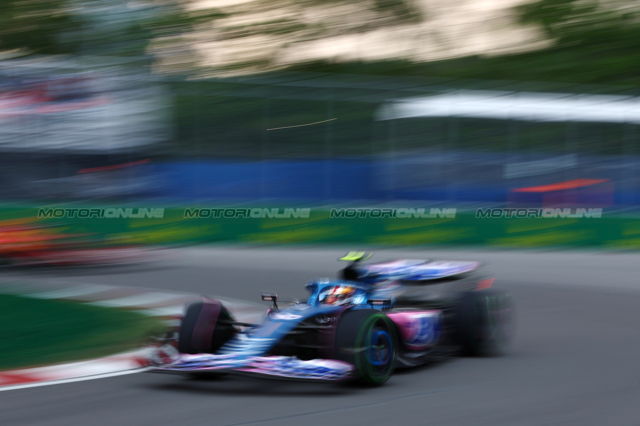 GP CANADA, Pierre Gasly (FRA) Alpine F1 Team A523.

16.06.2023. Formula 1 World Championship, Rd 9, Canadian Grand Prix, Montreal, Canada, Practice Day.

 - www.xpbimages.com, EMail: requests@xpbimages.com © Copyright: Coates / XPB Images