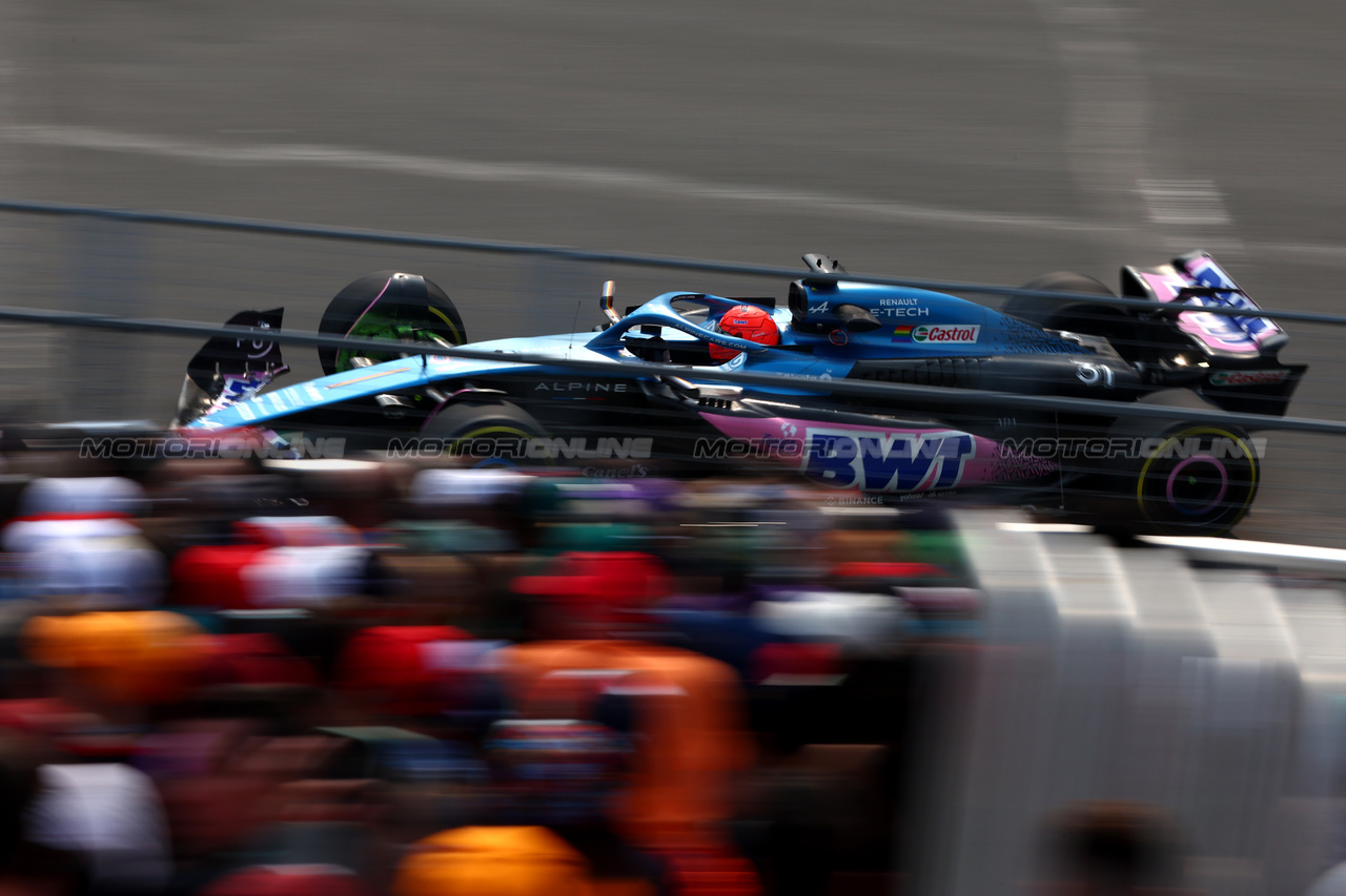 GP CANADA, Esteban Ocon (FRA) Alpine F1 Team A523.

16.06.2023. Formula 1 World Championship, Rd 9, Canadian Grand Prix, Montreal, Canada, Practice Day.

 - www.xpbimages.com, EMail: requests@xpbimages.com © Copyright: Coates / XPB Images