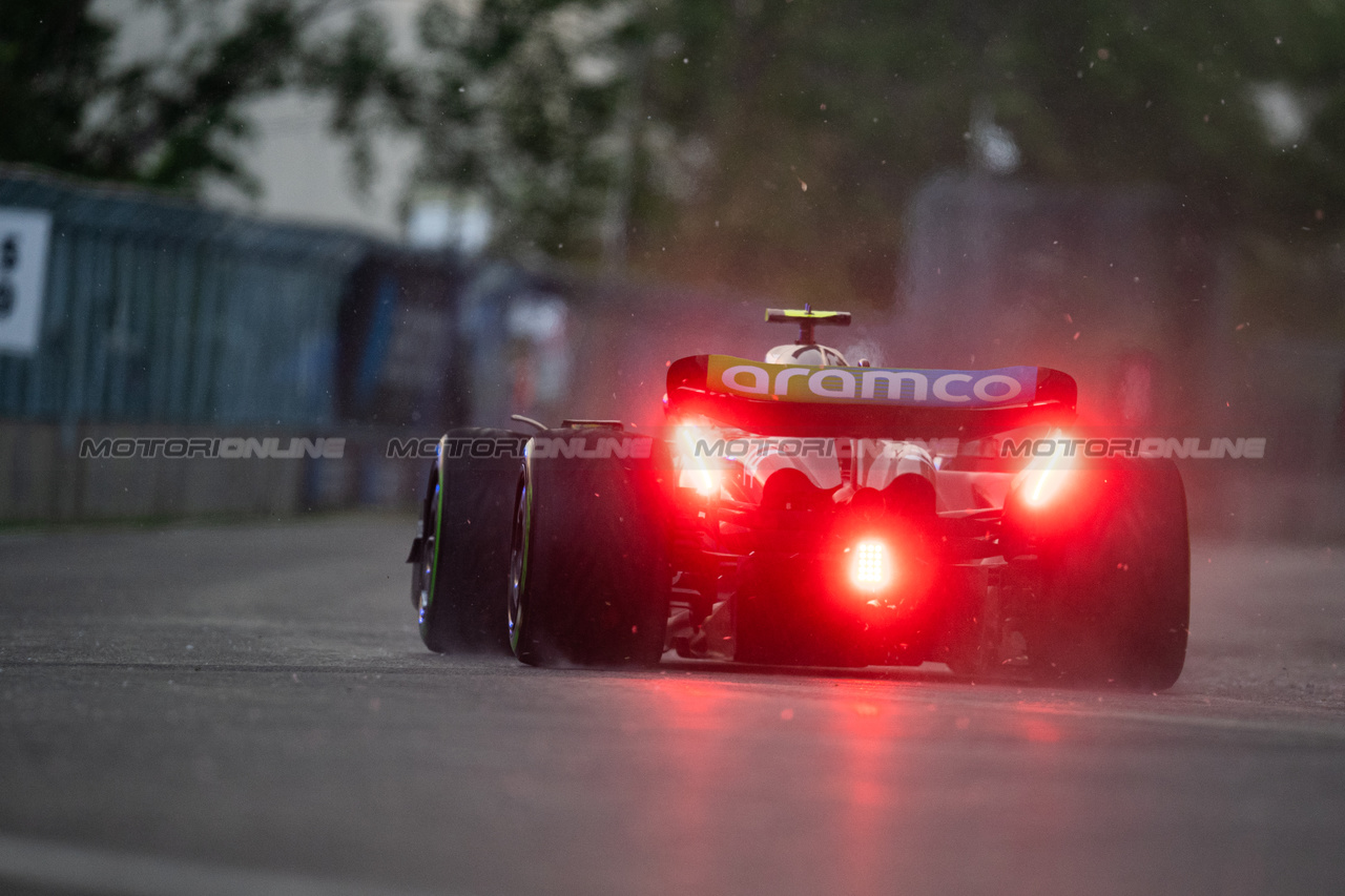 GP CANADA, Fernando Alonso (ESP) Aston Martin F1 Team AMR23.

16.06.2023. Formula 1 World Championship, Rd 9, Canadian Grand Prix, Montreal, Canada, Practice Day.

- www.xpbimages.com, EMail: requests@xpbimages.com © Copyright: Price / XPB Images