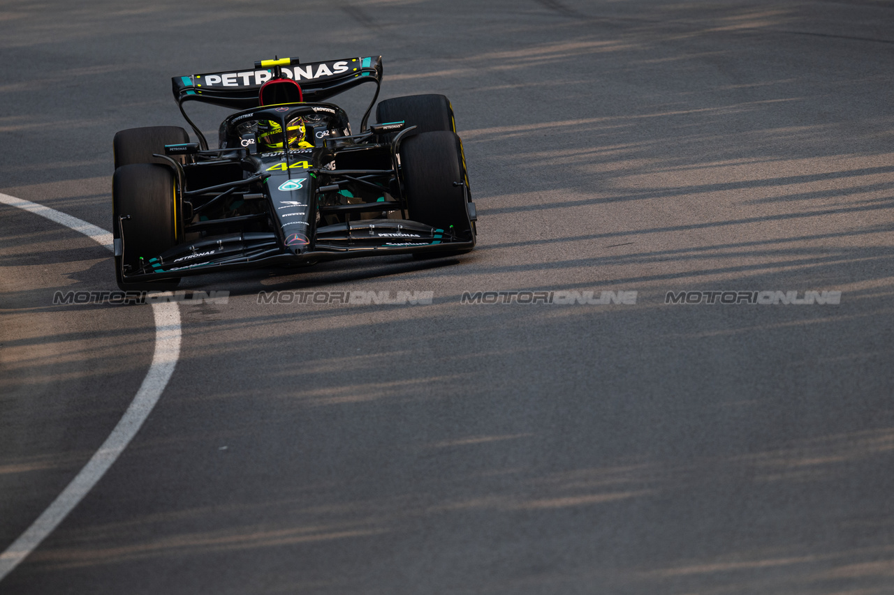 GP CANADA, Lewis Hamilton (GBR) Mercedes AMG F1 W14.

16.06.2023. Formula 1 World Championship, Rd 9, Canadian Grand Prix, Montreal, Canada, Practice Day.

- www.xpbimages.com, EMail: requests@xpbimages.com © Copyright: Price / XPB Images
