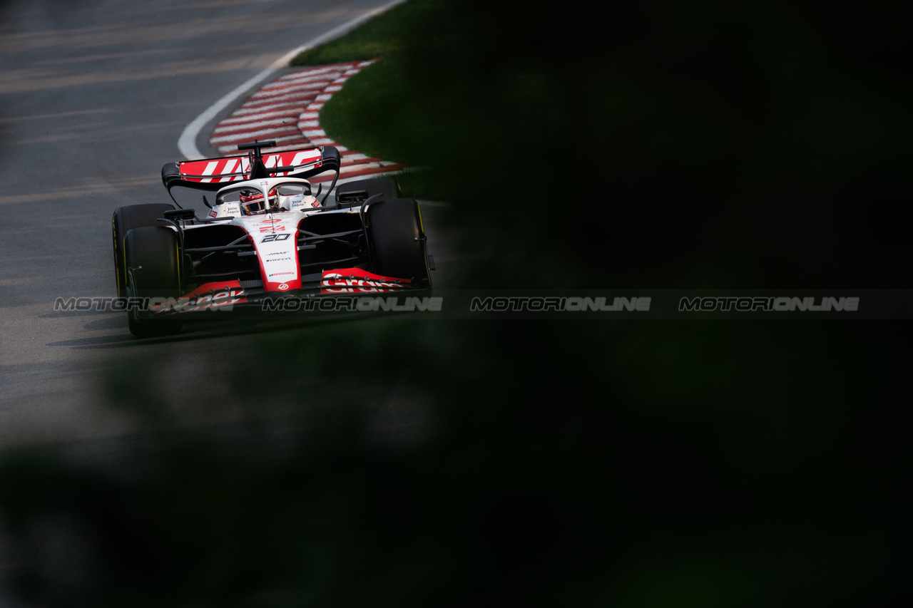 GP CANADA, Kevin Magnussen (DEN) Haas VF-23.

16.06.2023. Formula 1 World Championship, Rd 9, Canadian Grand Prix, Montreal, Canada, Practice Day.

- www.xpbimages.com, EMail: requests@xpbimages.com © Copyright: Price / XPB Images