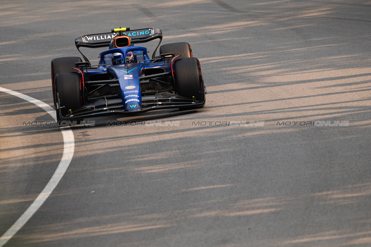 GP CANADA, Logan Sargeant (USA) Williams Racing FW45.

16.06.2023. Formula 1 World Championship, Rd 9, Canadian Grand Prix, Montreal, Canada, Practice Day.

- www.xpbimages.com, EMail: requests@xpbimages.com © Copyright: Price / XPB Images