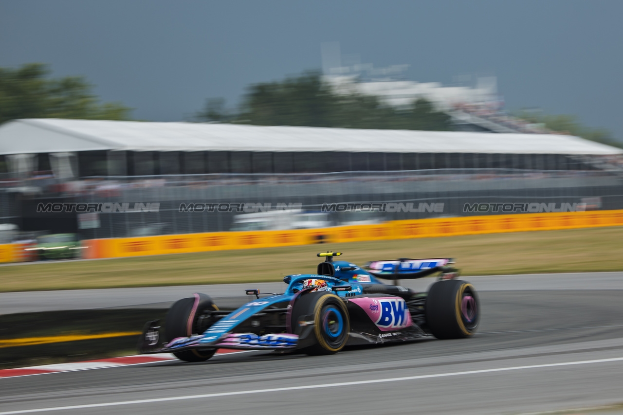 GP CANADA, Pierre Gasly (FRA) Alpine F1 Team A523.

16.06.2023. Formula 1 World Championship, Rd 9, Canadian Grand Prix, Montreal, Canada, Practice Day.

- www.xpbimages.com, EMail: requests@xpbimages.com © Copyright: Bearne / XPB Images