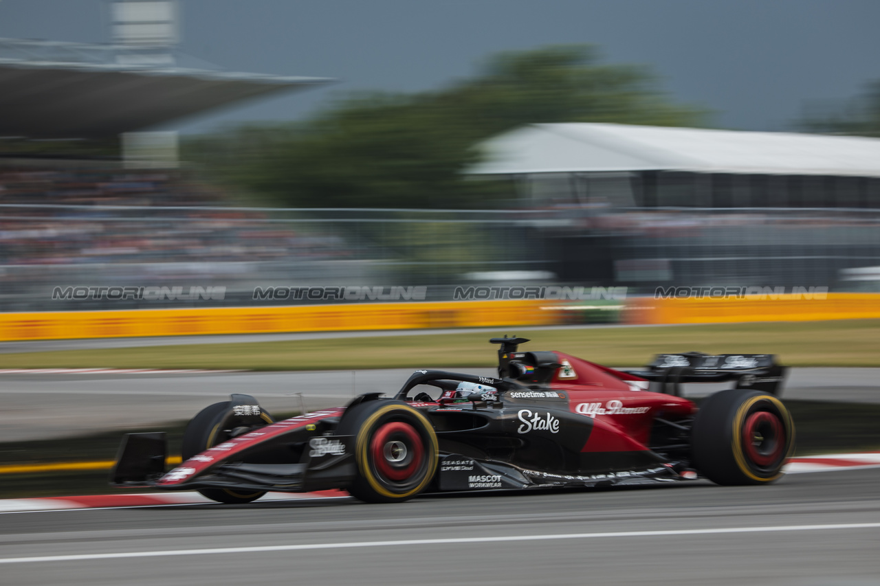GP CANADA, Valtteri Bottas (FIN) Alfa Romeo F1 Team C43.

16.06.2023. Formula 1 World Championship, Rd 9, Canadian Grand Prix, Montreal, Canada, Practice Day.

- www.xpbimages.com, EMail: requests@xpbimages.com © Copyright: Bearne / XPB Images