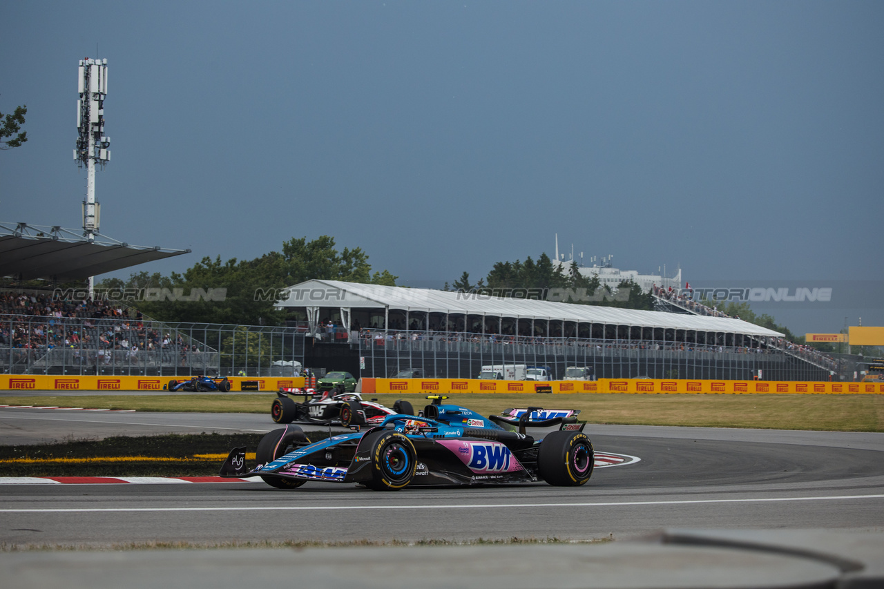GP CANADA, Pierre Gasly (FRA) Alpine F1 Team A523.

16.06.2023. Formula 1 World Championship, Rd 9, Canadian Grand Prix, Montreal, Canada, Practice Day.

- www.xpbimages.com, EMail: requests@xpbimages.com © Copyright: Bearne / XPB Images
