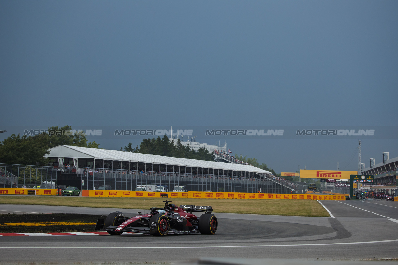 GP CANADA, Valtteri Bottas (FIN) Alfa Romeo F1 Team C43.

16.06.2023. Formula 1 World Championship, Rd 9, Canadian Grand Prix, Montreal, Canada, Practice Day.

- www.xpbimages.com, EMail: requests@xpbimages.com © Copyright: Bearne / XPB Images