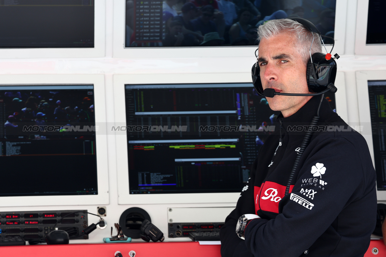 GP CANADA, Alessandro Alunni Bravi (ITA) Alfa Romeo F1 Team Managing Director e Team Representative.

16.06.2023. Formula 1 World Championship, Rd 9, Canadian Grand Prix, Montreal, Canada, Practice Day.

- www.xpbimages.com, EMail: requests@xpbimages.com © Copyright: Batchelor / XPB Images