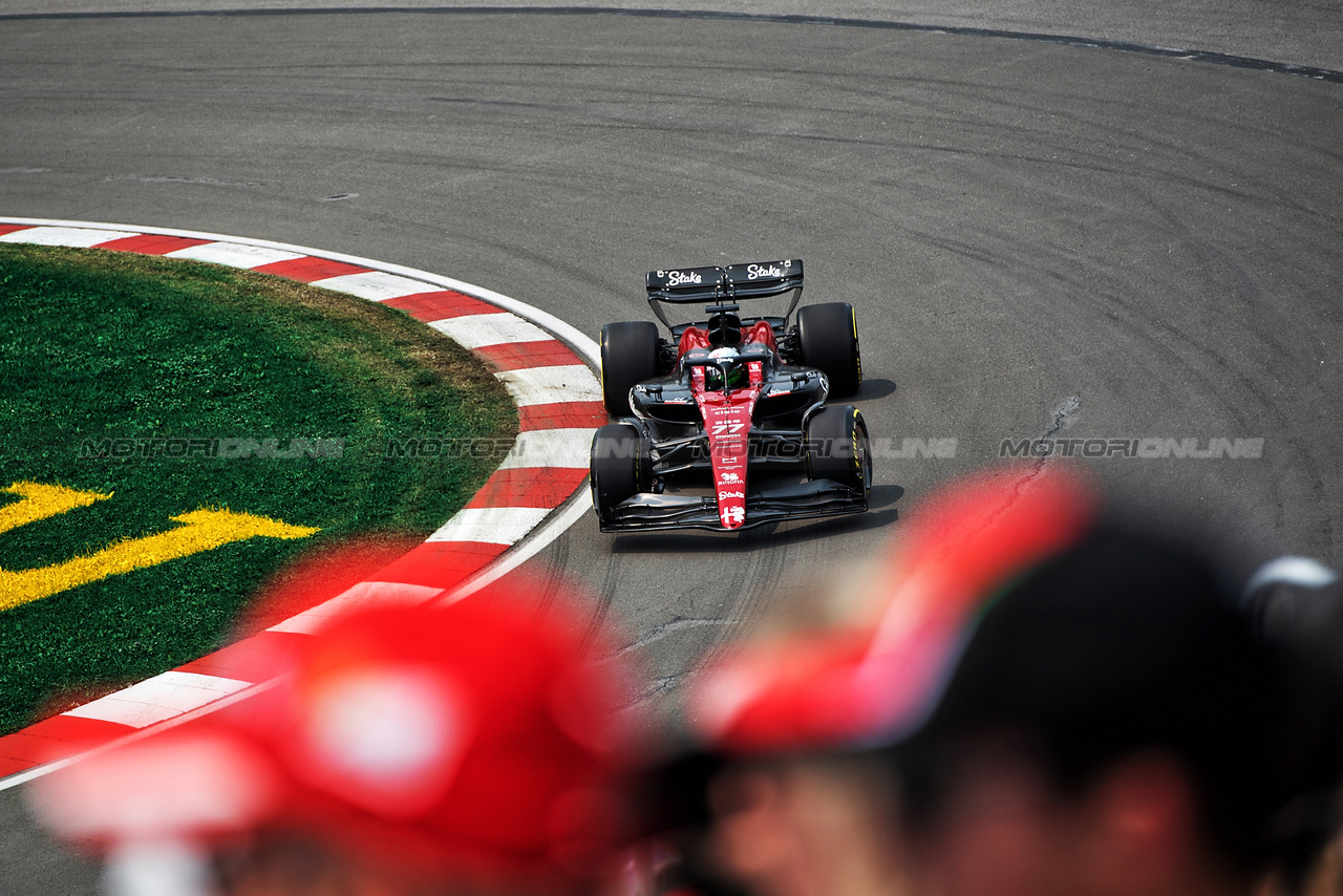 GP CANADA, Valtteri Bottas (FIN) Alfa Romeo F1 Team C43.

16.06.2023. Formula 1 World Championship, Rd 9, Canadian Grand Prix, Montreal, Canada, Practice Day.

- www.xpbimages.com, EMail: requests@xpbimages.com © Copyright: Price / XPB Images