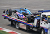 GP CANADA, The Alpine F1 Team A523 of Pierre Gasly (FRA) Alpine F1 Team is recovered back to the pits on the back of a truck.
16.06.2023. Formula 1 World Championship, Rd 9, Canadian Grand Prix, Montreal, Canada, Practice Day.
- www.xpbimages.com, EMail: requests@xpbimages.com © Copyright: Price / XPB Images