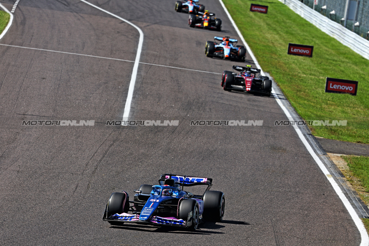 GP GIAPPONE, Esteban Ocon (FRA) Alpine F1 Team A523.

24.09.2023. Formula 1 World Championship, Rd 17, Japanese Grand Prix, Suzuka, Japan, Gara Day.

- www.xpbimages.com, EMail: requests@xpbimages.com © Copyright: Batchelor / XPB Images