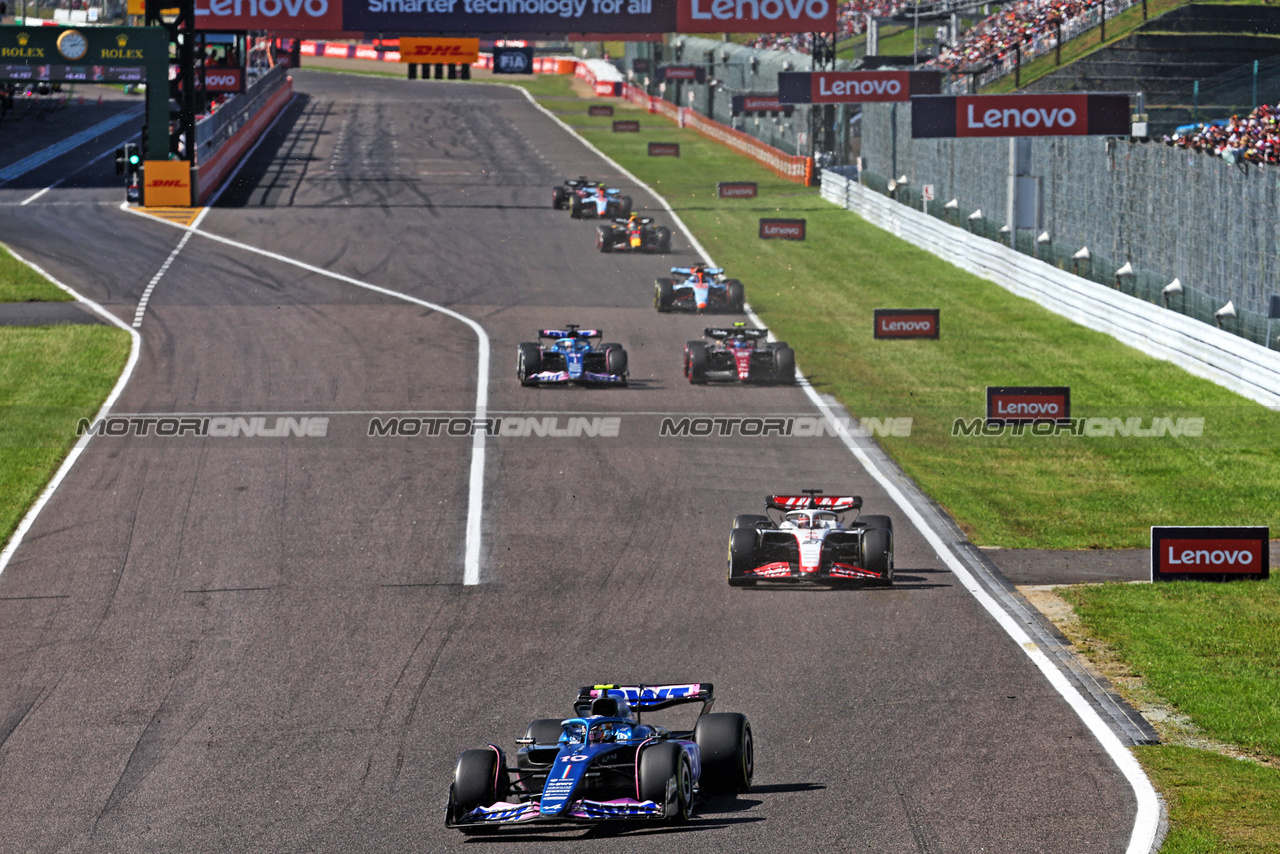GP GIAPPONE, Pierre Gasly (FRA) Alpine F1 Team A523.

24.09.2023. Formula 1 World Championship, Rd 17, Japanese Grand Prix, Suzuka, Japan, Gara Day.

- www.xpbimages.com, EMail: requests@xpbimages.com © Copyright: Batchelor / XPB Images