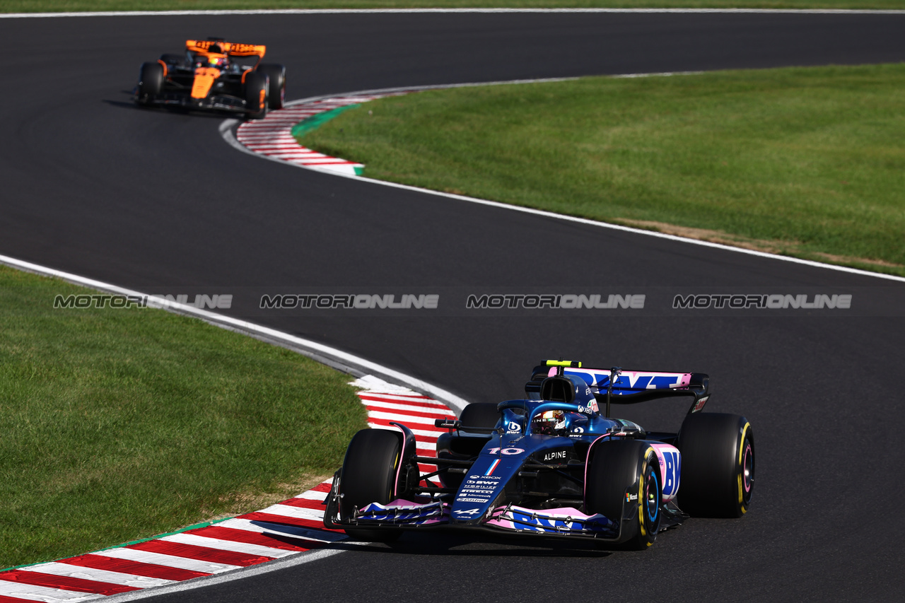 GP GIAPPONE, Pierre Gasly (FRA) Alpine F1 Team A523.

24.09.2023. Formula 1 World Championship, Rd 17, Japanese Grand Prix, Suzuka, Japan, Gara Day.

- www.xpbimages.com, EMail: requests@xpbimages.com © Copyright: Batchelor / XPB Images