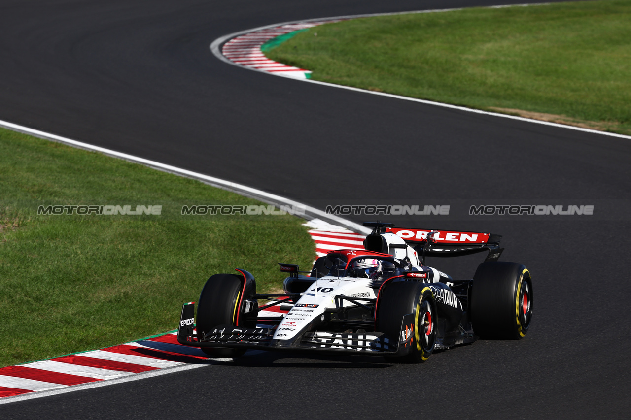 GP GIAPPONE, Liam Lawson (NZL) AlphaTauri AT04.

24.09.2023. Formula 1 World Championship, Rd 17, Japanese Grand Prix, Suzuka, Japan, Gara Day.

- www.xpbimages.com, EMail: requests@xpbimages.com © Copyright: Batchelor / XPB Images
