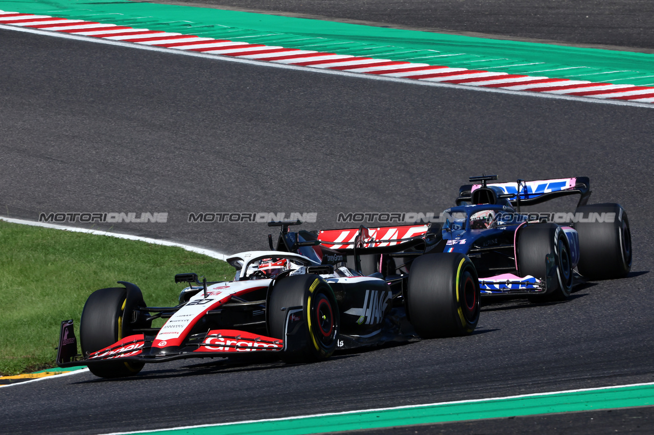 GP GIAPPONE, Kevin Magnussen (DEN) Haas VF-23.

24.09.2023. Formula 1 World Championship, Rd 17, Japanese Grand Prix, Suzuka, Japan, Gara Day.

- www.xpbimages.com, EMail: requests@xpbimages.com © Copyright: Charniaux / XPB Images