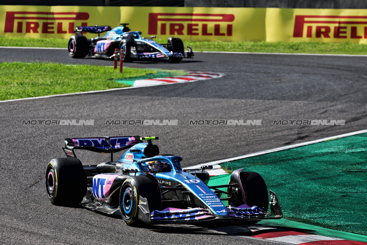 GP GIAPPONE, Pierre Gasly (FRA) Alpine F1 Team A523.

24.09.2023. Formula 1 World Championship, Rd 17, Japanese Grand Prix, Suzuka, Japan, Gara Day.

- www.xpbimages.com, EMail: requests@xpbimages.com © Copyright: Moy / XPB Images