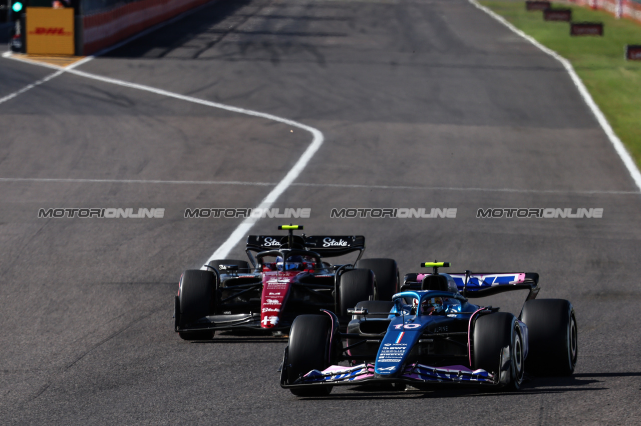 GP GIAPPONE, Pierre Gasly (FRA), Alpine F1 Team 
24.09.2023. Formula 1 World Championship, Rd 17, Japanese Grand Prix, Suzuka, Japan, Gara Day.
- www.xpbimages.com, EMail: requests@xpbimages.com © Copyright: Charniaux / XPB Images