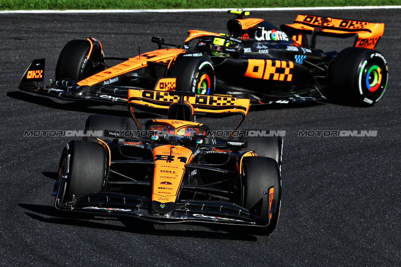 GP GIAPPONE, Oscar Piastri (AUS) McLaren MCL60.

24.09.2023. Formula 1 World Championship, Rd 17, Japanese Grand Prix, Suzuka, Japan, Gara Day.

 - www.xpbimages.com, EMail: requests@xpbimages.com © Copyright: Coates / XPB Images