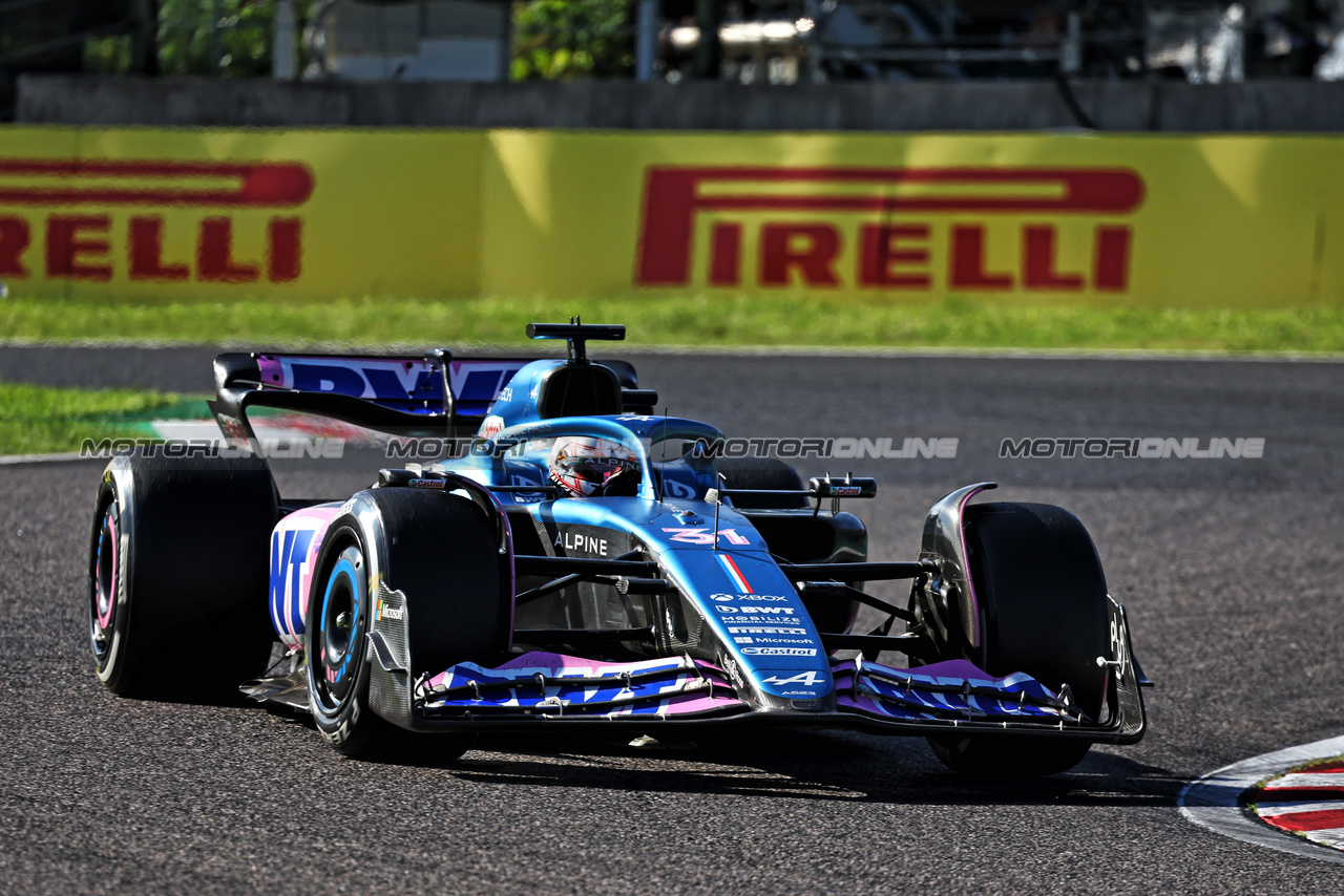 GP GIAPPONE, Esteban Ocon (FRA) Alpine F1 Team A523.

24.09.2023. Formula 1 World Championship, Rd 17, Japanese Grand Prix, Suzuka, Japan, Gara Day.

- www.xpbimages.com, EMail: requests@xpbimages.com © Copyright: Moy / XPB Images