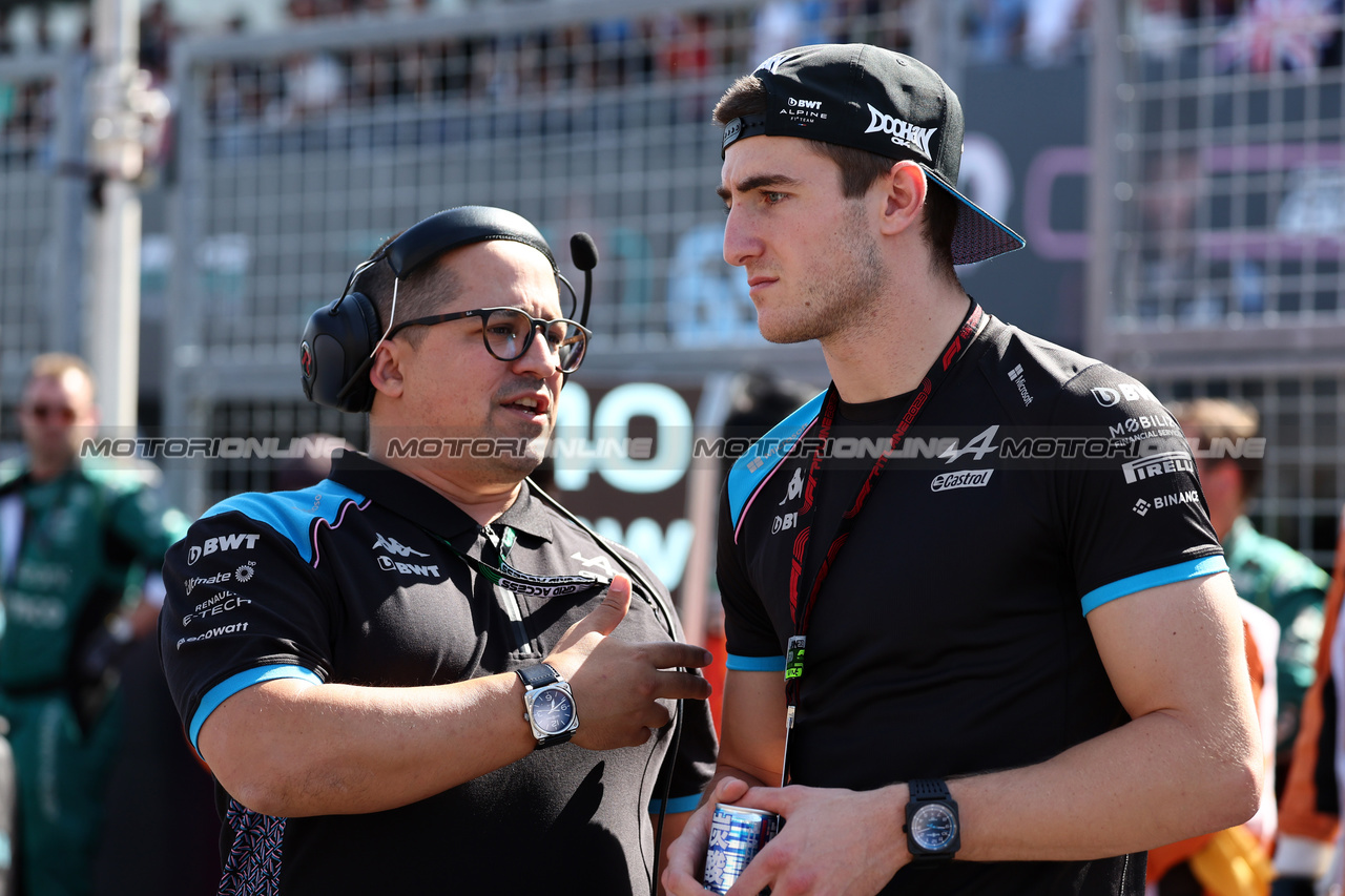 GP GIAPPONE, Jack Doohan (AUS) Alpine F1 Team Reserve Driver on the grid.

24.09.2023. Formula 1 World Championship, Rd 17, Japanese Grand Prix, Suzuka, Japan, Gara Day.

- www.xpbimages.com, EMail: requests@xpbimages.com © Copyright: Moy / XPB Images
