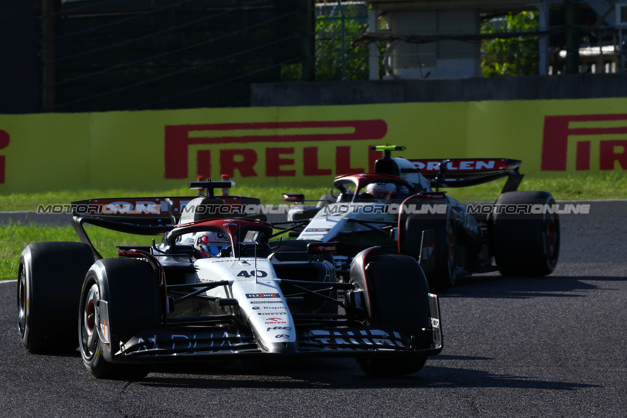 GP GIAPPONE, Liam Lawson (NZL) AlphaTauri AT04.

24.09.2023. Formula 1 World Championship, Rd 17, Japanese Grand Prix, Suzuka, Japan, Gara Day.

 - www.xpbimages.com, EMail: requests@xpbimages.com © Copyright: Coates / XPB Images