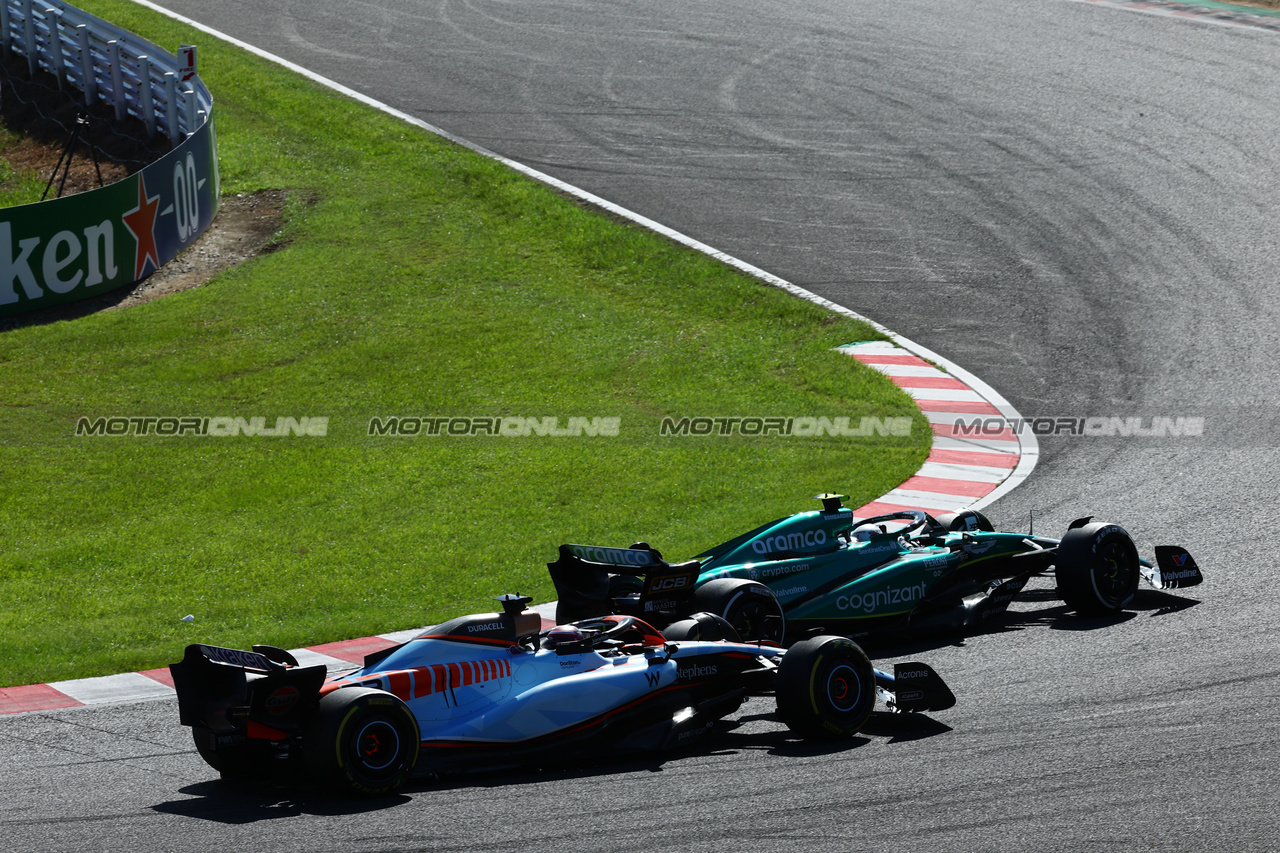 GP GIAPPONE, Alexander Albon (THA) Williams Racing FW45.

24.09.2023. Formula 1 World Championship, Rd 17, Japanese Grand Prix, Suzuka, Japan, Gara Day.

 - www.xpbimages.com, EMail: requests@xpbimages.com © Copyright: Coates / XPB Images