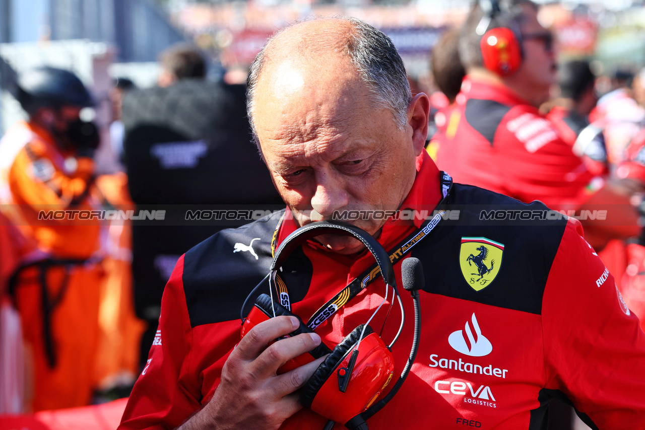 GP GIAPPONE, Frederic Vasseur (FRA) Ferrari Team Principal on the grid.

24.09.2023. Formula 1 World Championship, Rd 17, Japanese Grand Prix, Suzuka, Japan, Gara Day.

- www.xpbimages.com, EMail: requests@xpbimages.com © Copyright: Batchelor / XPB Images
