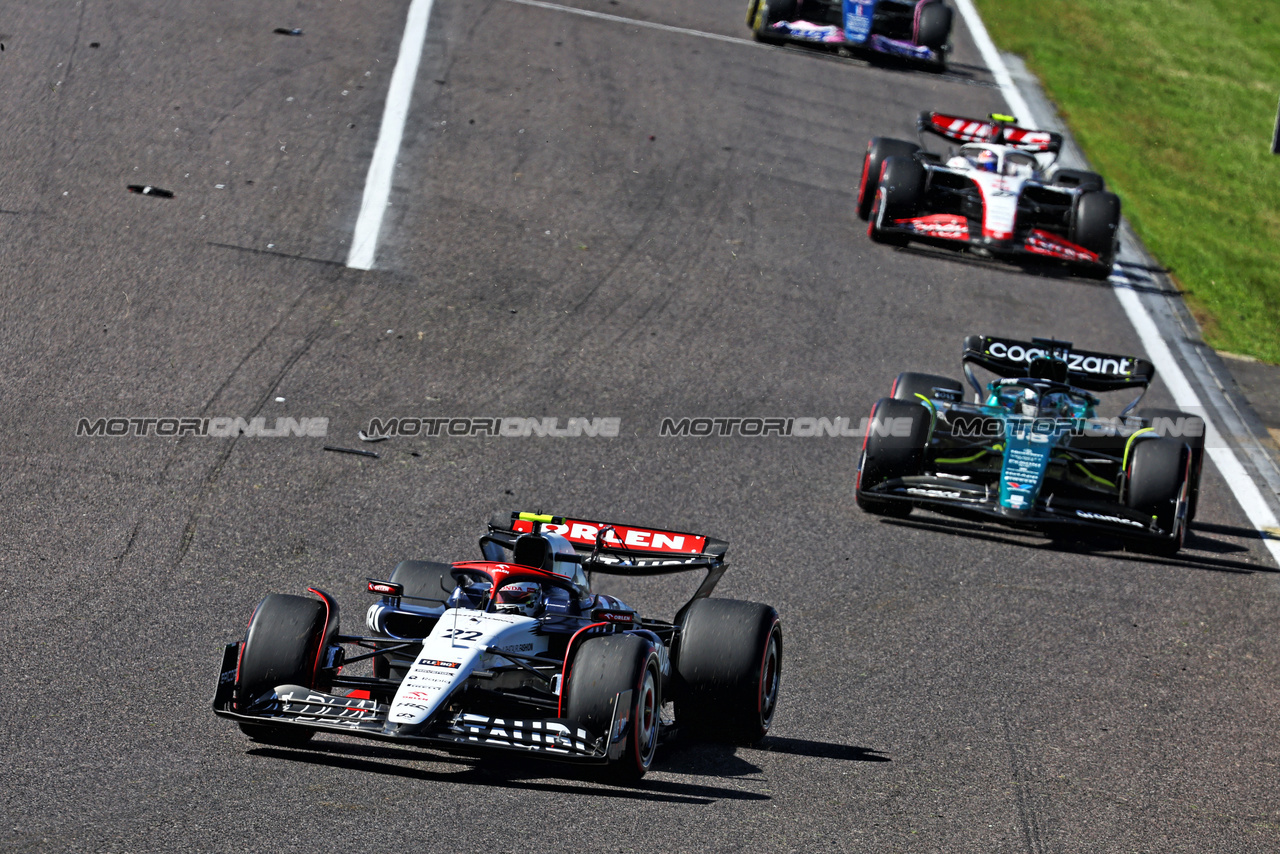 GP GIAPPONE, Yuki Tsunoda (JPN) AlphaTauri AT04.

24.09.2023. Formula 1 World Championship, Rd 17, Japanese Grand Prix, Suzuka, Japan, Gara Day.

- www.xpbimages.com, EMail: requests@xpbimages.com © Copyright: Batchelor / XPB Images