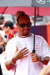 GP GIAPPONE, Lewis Hamilton (GBR) Mercedes AMG F1 on the drivers' parade.
24.09.2023. Formula 1 World Championship, Rd 17, Japanese Grand Prix, Suzuka, Japan, Gara Day.
 - www.xpbimages.com, EMail: requests@xpbimages.com © Copyright: Coates / XPB Images